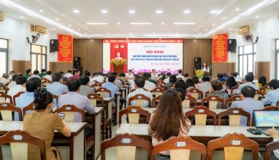 Quận uỷ Hải Châu tổ chức hội nghị Đảng bộ lần thứ 20
