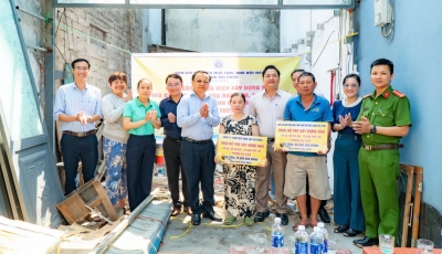Phường Hải Châu khởi công, bàn giao 4 nhà trong chương trình Xóa nhà tạm, nhà dột nát