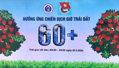 Quận Hải Châu tổ chức hoạt động Hưởng ứng Chiến dịch Giờ Trái đất năm 2024 tại công viên APEC