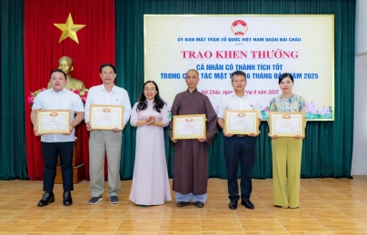 Uỷ ban MTTQ Việt Nam quận Hải Châu nỗ lực giúp người dân xóa nhà tạm, giảm nghèo